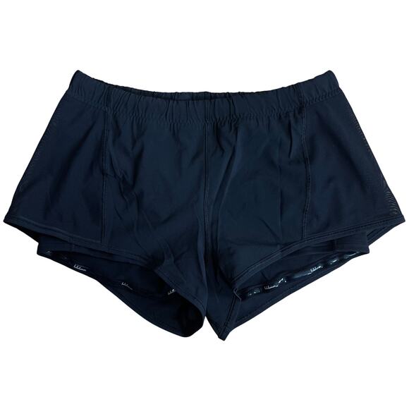 Lululemon Meshed Up Short Black 2.5" Black Size 6 - Picture 1 of 9